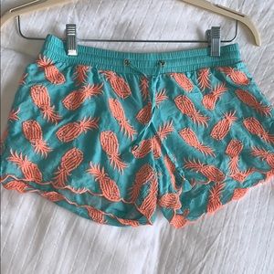 Pineapple Pattern Shorts